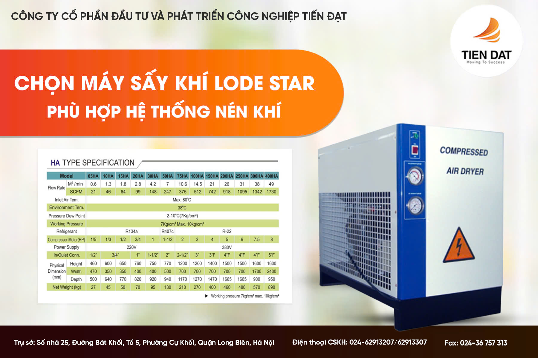 Máy Sấy Khí Lode Star