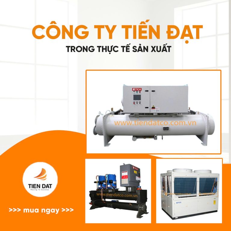 Máy nén quyết định hiệu suất của máy chiller công nghiệp