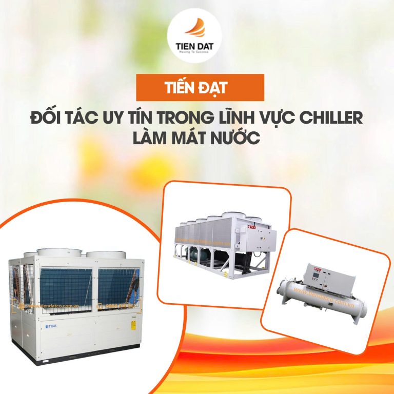 Máy chiller công nghiệp vận hành đúng lưu lượng thiết kế
