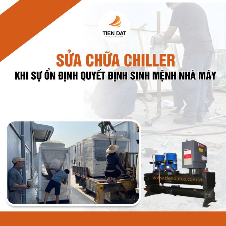 Bảo trì chiller công nghiệp đúng hạn giúp nhà máy yên tâm