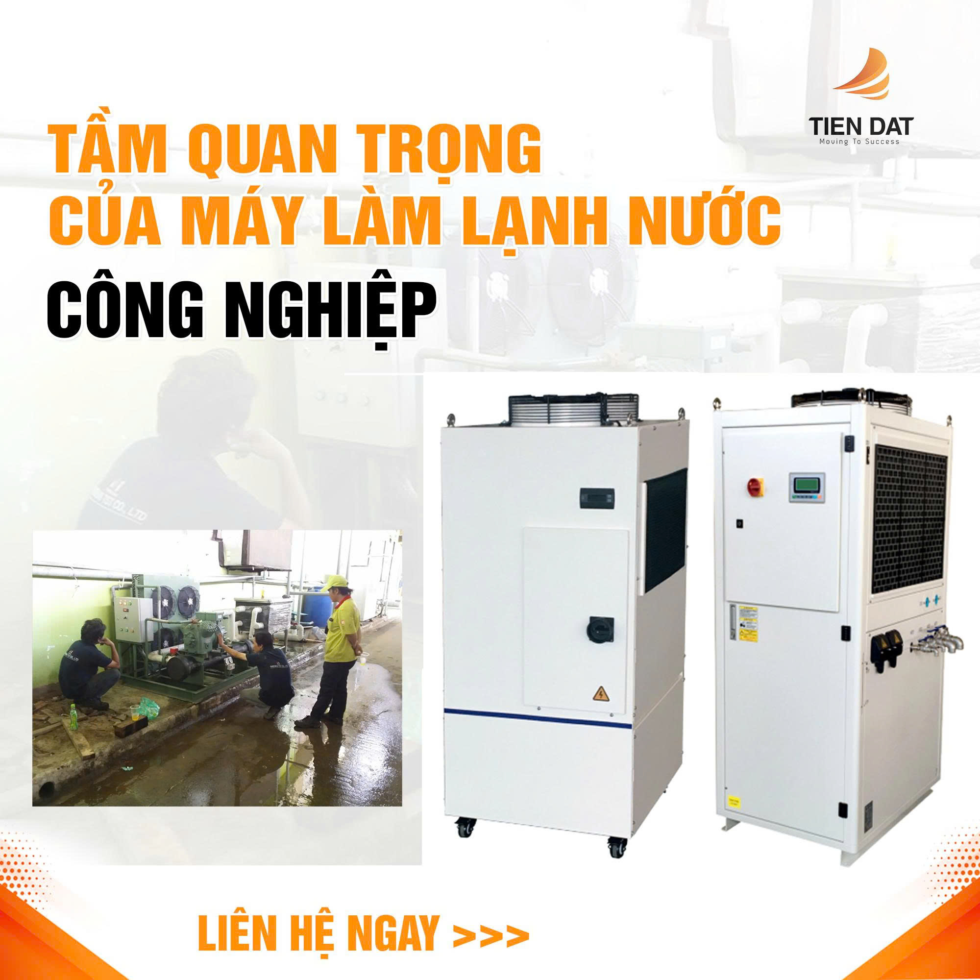 Máy Làm Lạnh Nước Công Nghiệp