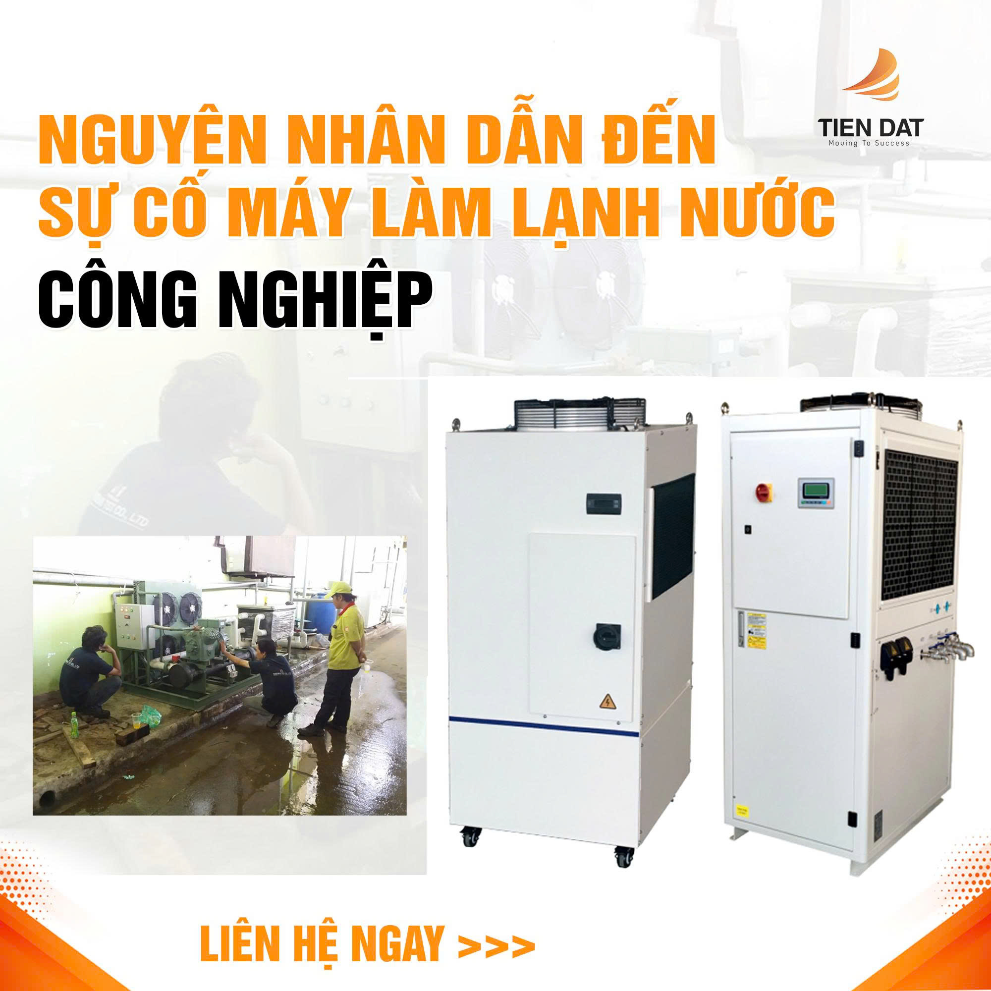 Máy Làm Lạnh Nước Công Nghiệp