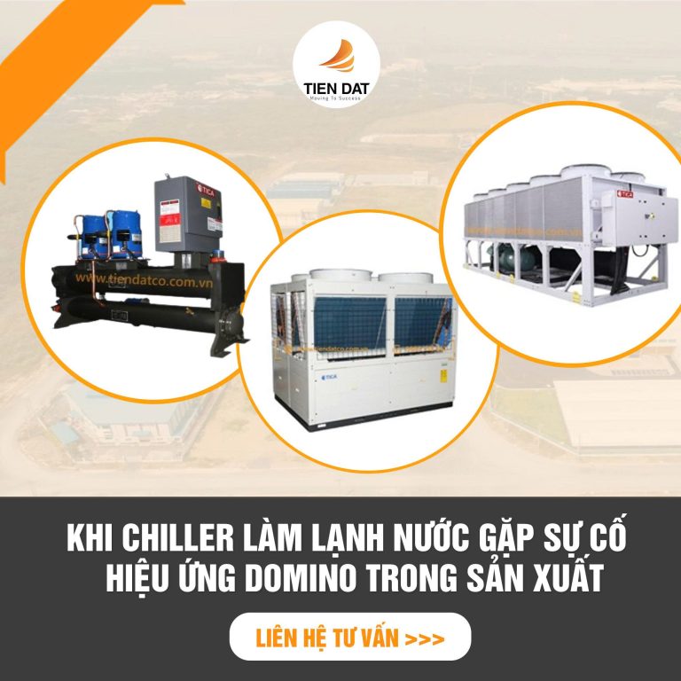Chiller công nghiệp hiệu quả trong hệ thống sản xuất nhựa