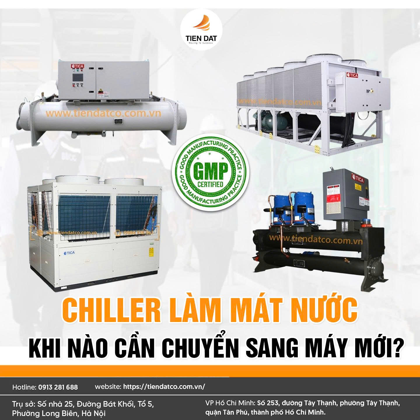 Chiller Làm Mát Nước